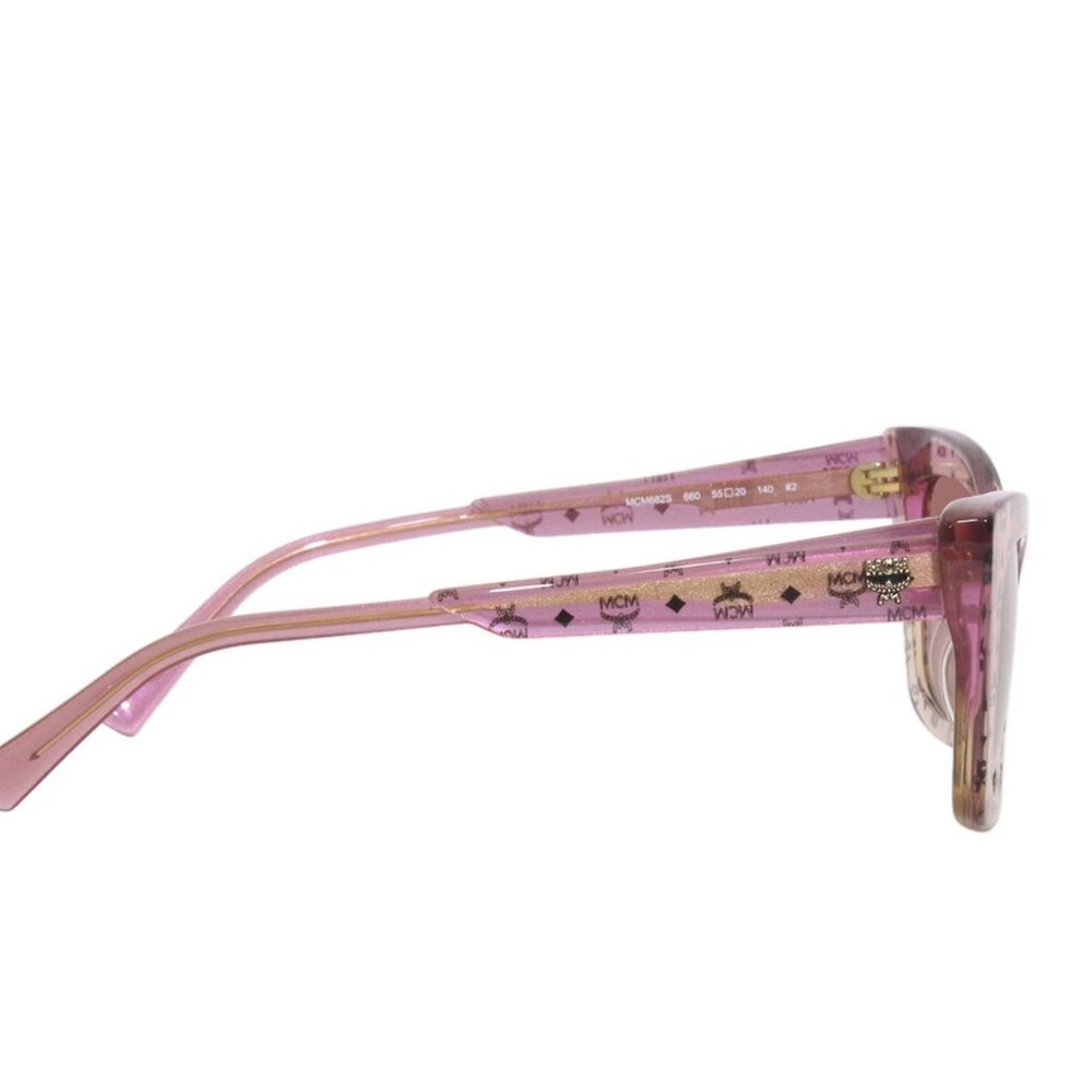 MCM 682S Cat Eye Sunglasses – Rose/Honey Pink – Designer Luxury Eyewear - Picture 5 of 16